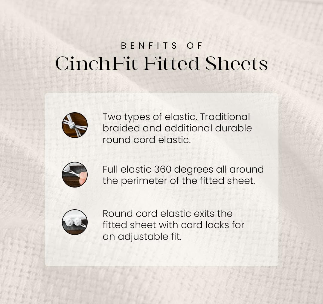 Premium 600 Thread Count 100% Cotton Queen Sheet Set - 3 Piece Luxury Boat, RV & Dorm Bedding with Adjustable Elastic Deep Pocket | Soft, Breathable & Durable Light Blue Sheets for Comfortable Sleep on Water or Road Trips