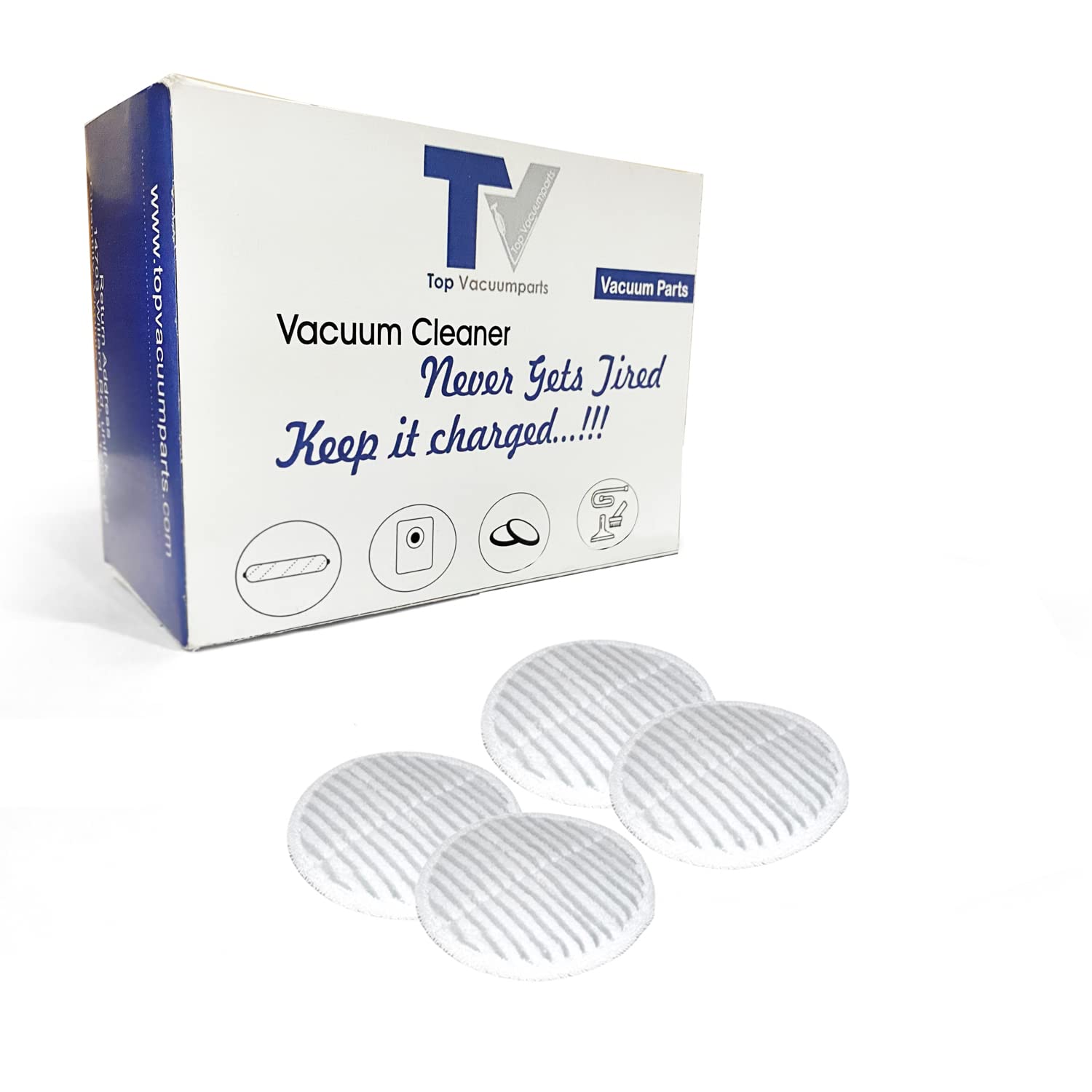Bissell Spinwave Mop Pads Replacement - Soft for 2039A, 2039, 20391 - Perfect for Hardwood Floors