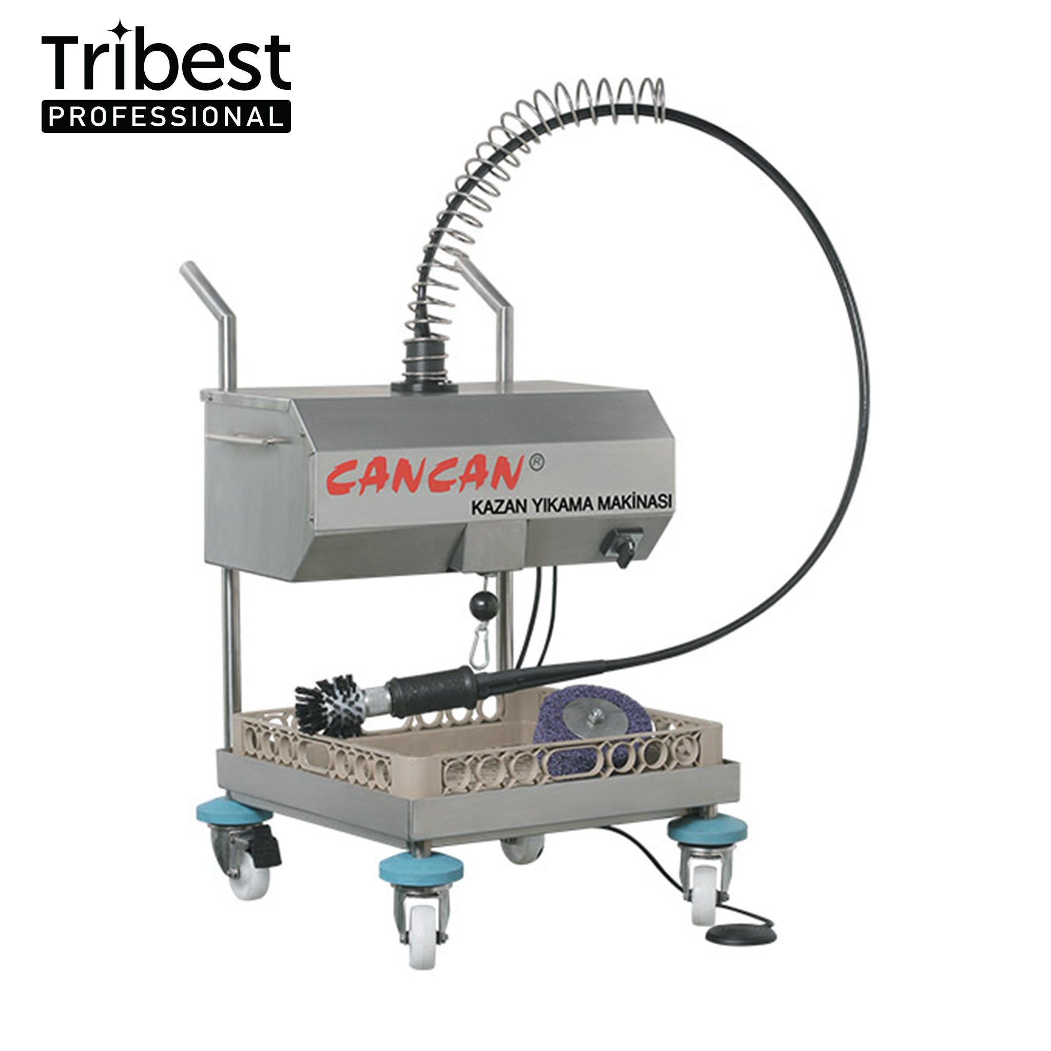 Cancan® Commercial Pot Washing Machine - Heavy Duty Industrial Dishwasher for Restaurants, Catering & Food Service - Perfect for High Volume Kitchen Cleaning