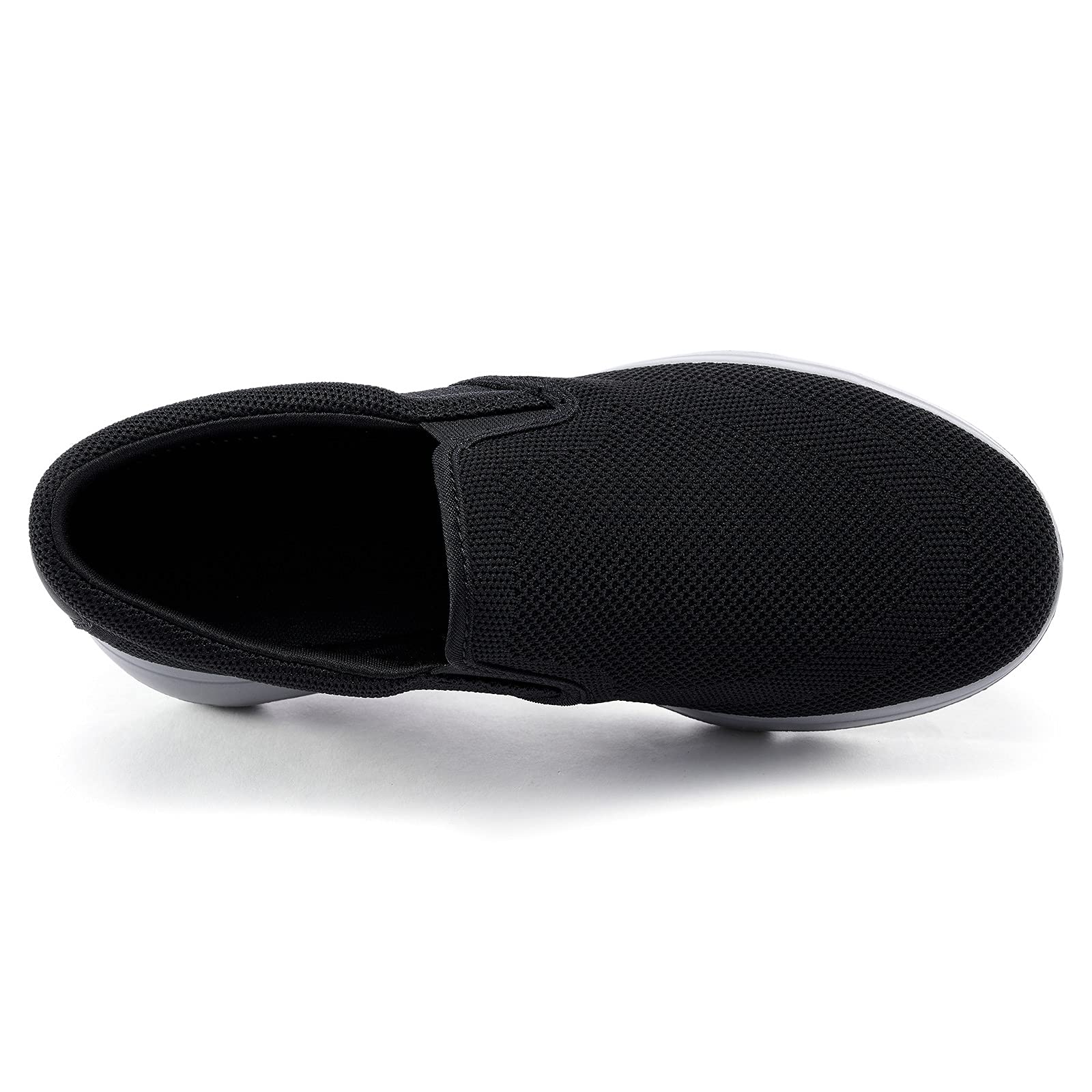 TIOSEBON Men's Breathable Mesh Slip-On Loafers - Lightweight Walking Shoes for Work, Driving & Tennis | Comfortable Casual Shoes for Daily Wear, Travel & Outdoor Activities