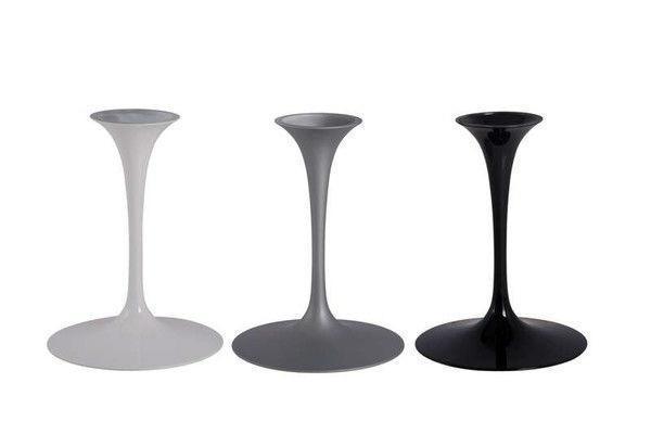 Eero Saarinen Tulip Table - Mid Century Modern Dining Table with White Marble Top & Aluminum Base - Perfect for Dining Rooms, Offices & Contemporary Interiors