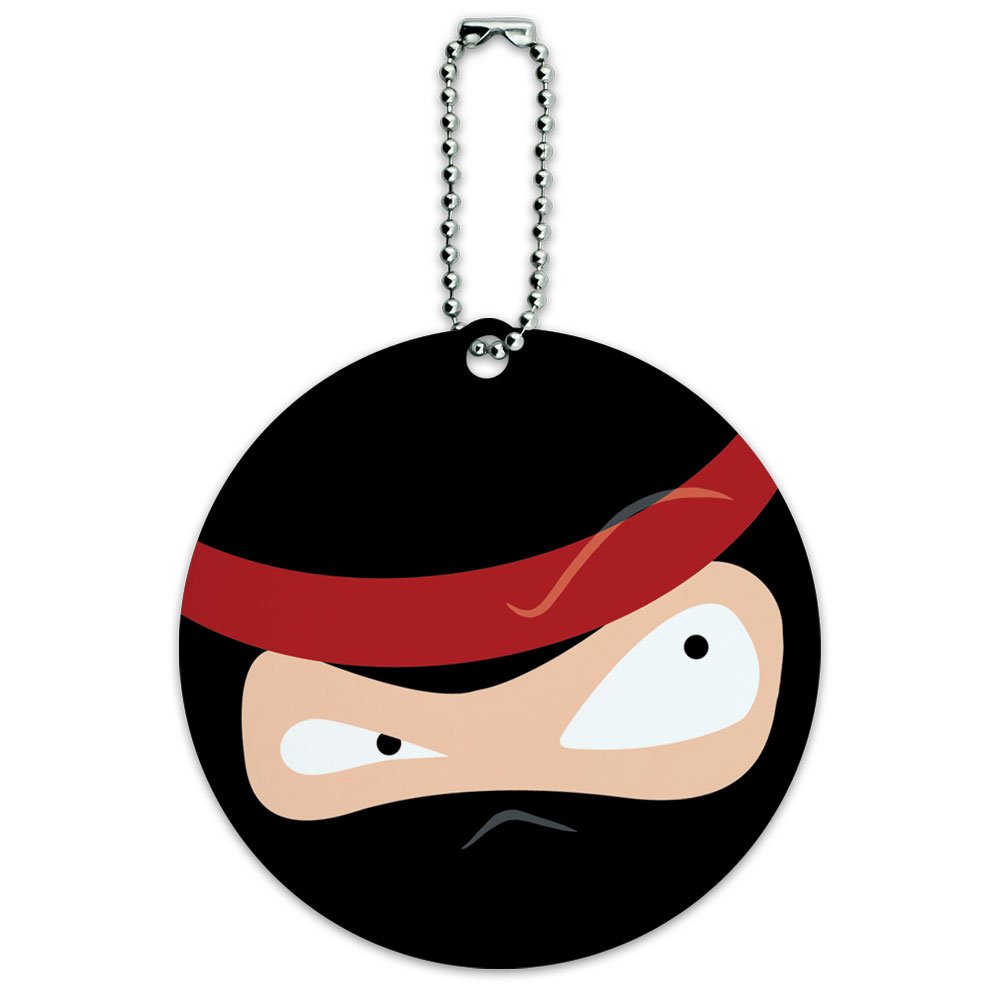 Durable Round Luggage ID Tag for Suitcases & Carry-Ons - Perfect for Travel, Business Trips & Vacation Packing