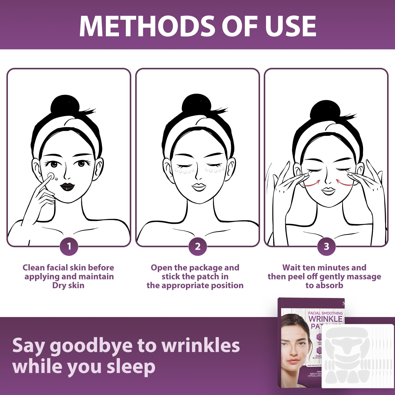 112pcs Invisible Face Lift Tape & Anti-Wrinkle Patches - Instant Lifting Stickers for Face and Neck | Wrinkle Reduction, Skin Tightening | Perfect for Parties, Weddings & Daily Beauty Routine