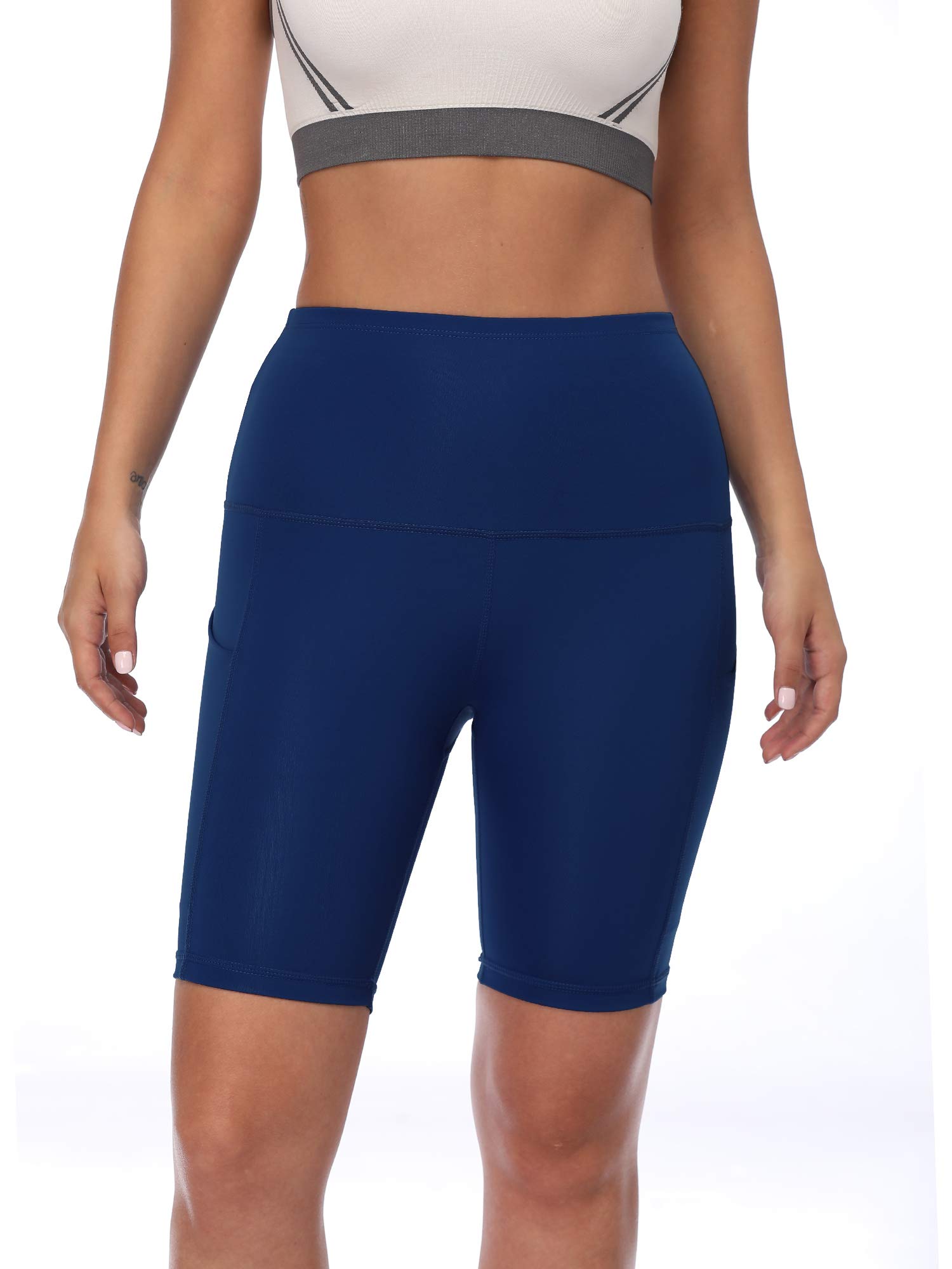 NELEUS Women's High Waist Tummy Control Athletic Shorts - Workout Biker Shorts for Running, Gym, Yoga - Perfect for Fitness & Active Lifestyle