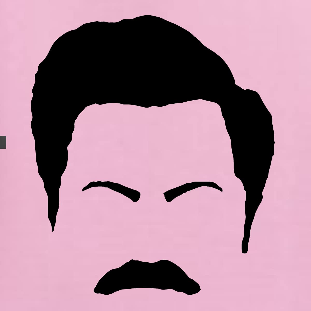 Ron Swanson Mustache Hoodie - Wild Bobby Parks and Rec Graphic Sweatshirt for Men & Women | Perfect for TV Show Fans, Comedy Lovers and Casual Wear