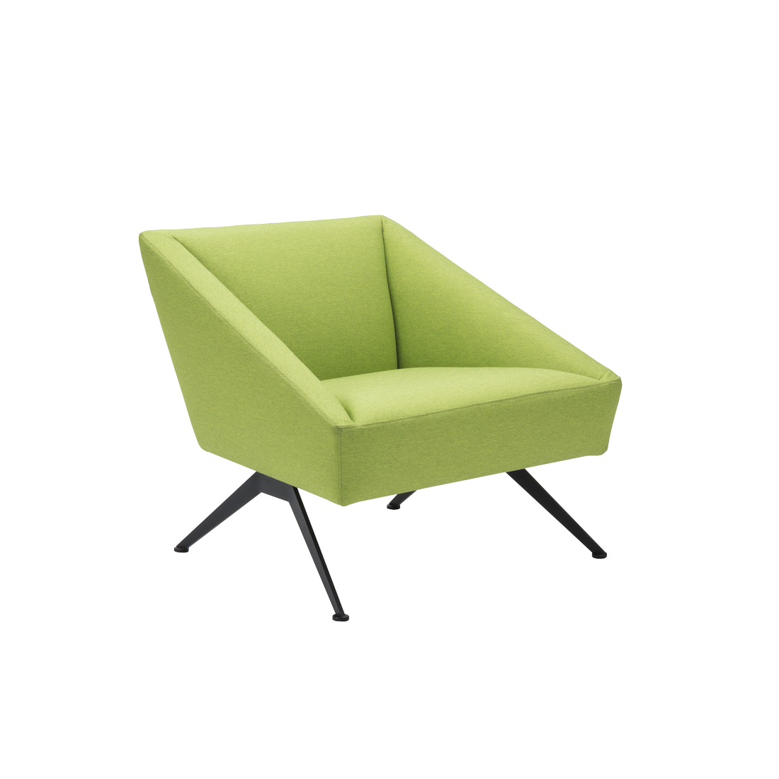 Amarcord AM2 Lounge Chair - Modern Mid-Century Design, Ergonomic Comfort for Living Room, Office & Lounge - Perfect for Relaxing, Reading & Entertaining