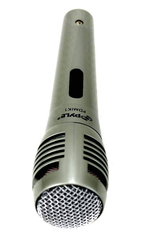 PYLE PDMIK1 Professional Dynamic Handheld Microphone with Cable - Ideal for Live Performances, Karaoke, Podcasting & Studio Recording