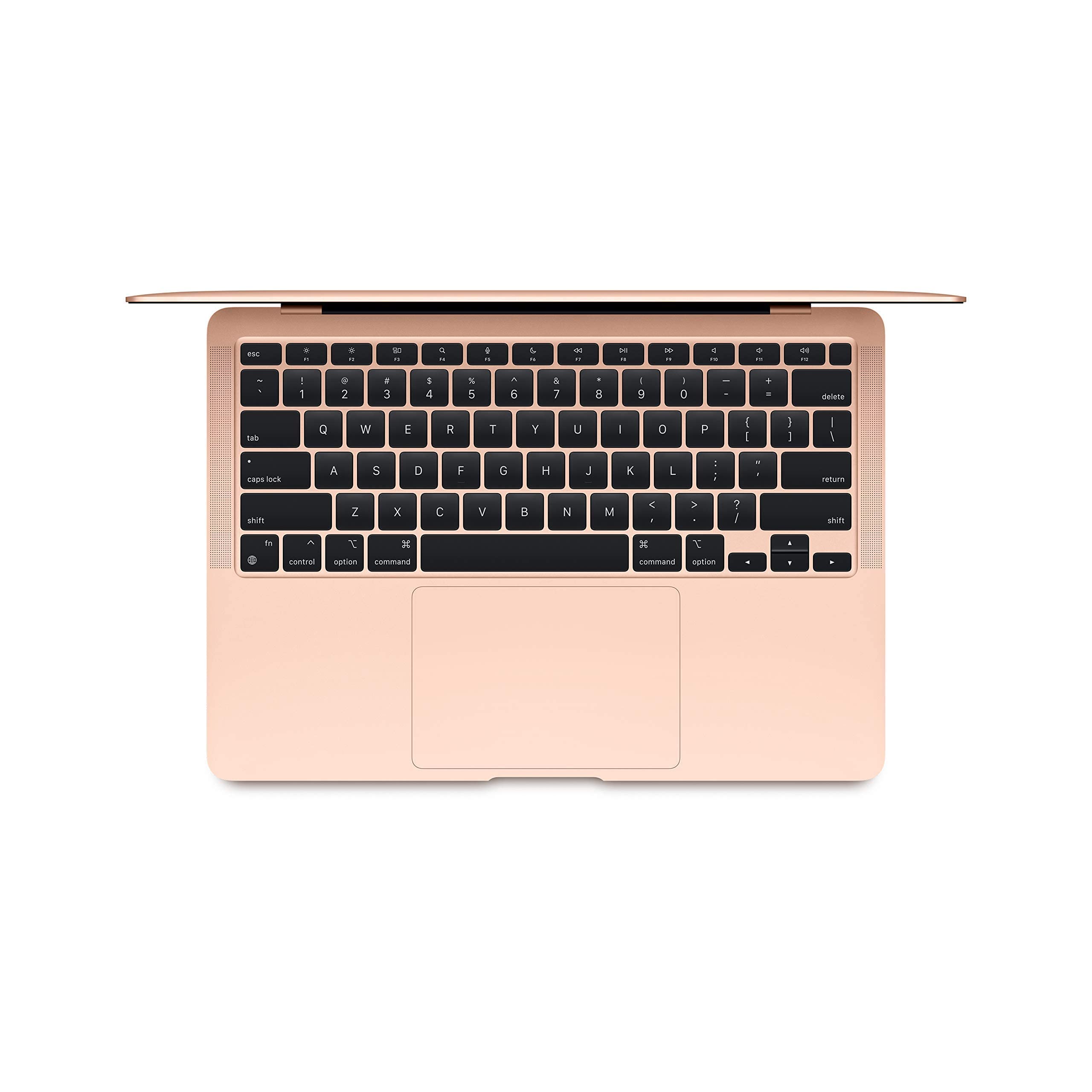 Refurbished 2020 Apple MacBook Air 13-inch with M1 Chip, 8GB RAM & 512GB SSD in Gold - Perfect for Students, Remote Work & Creative Professionals