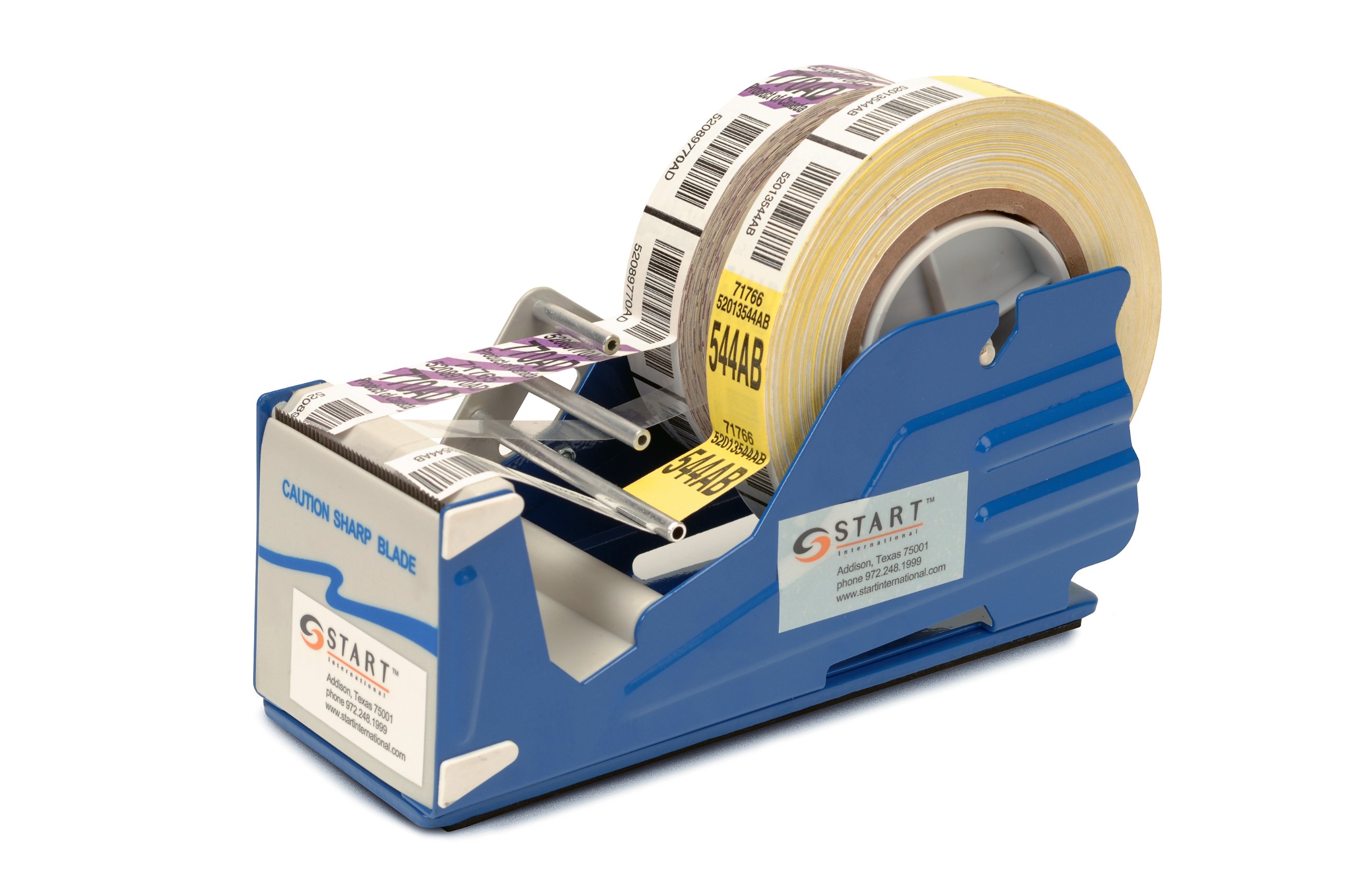 START International SL7336 Heavy Duty Multi Roll Manual Tape Dispenser with Durable Baked Enamel Finish - Pack of 6 for Office, Warehouse & Shipping Use