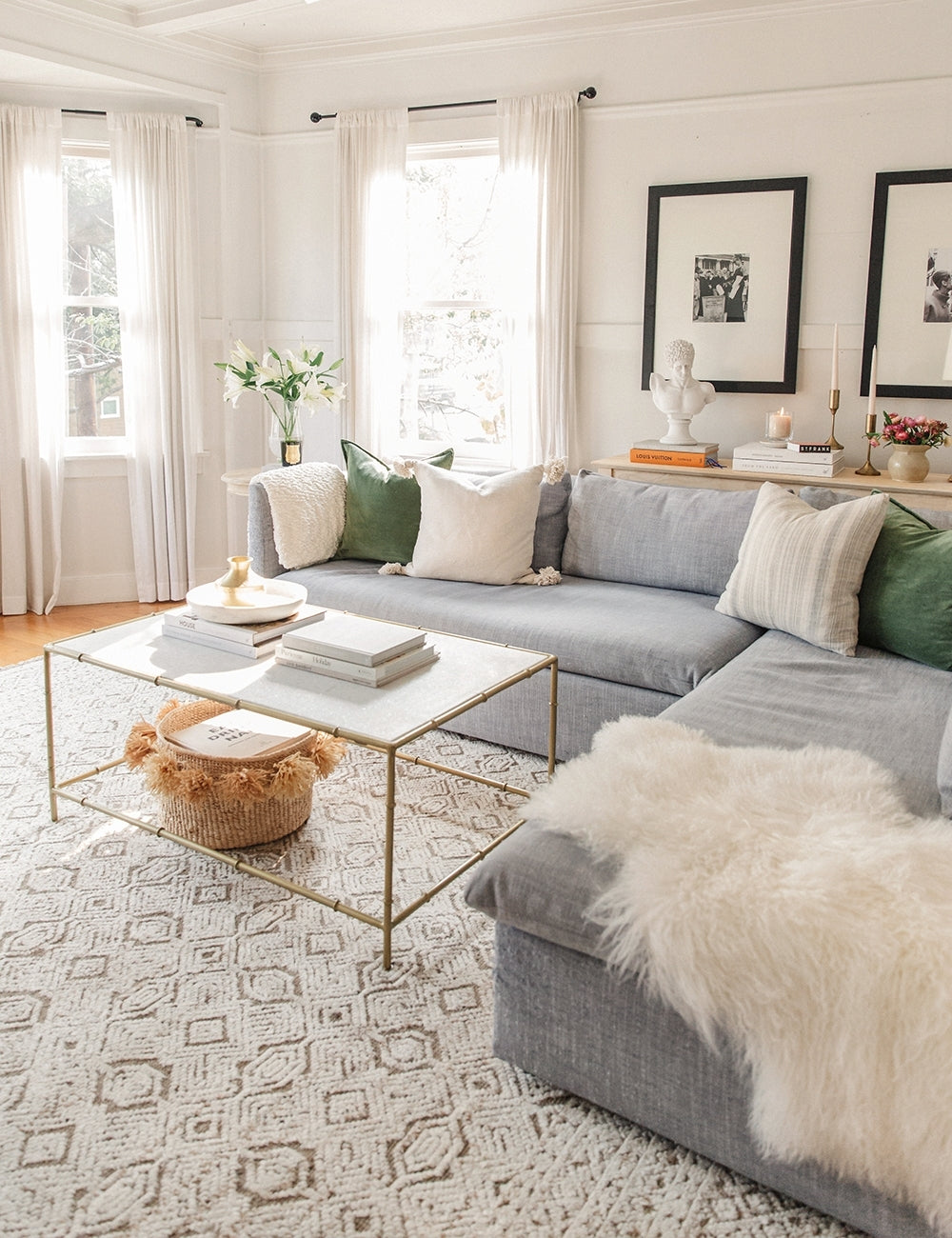 Premium Handmade Emmit Rug - Soft, Durable & Stylish Area Rug for Living Room, Bedroom & Home Decor - Perfect for Cozy Spaces & High-Traffic Areas