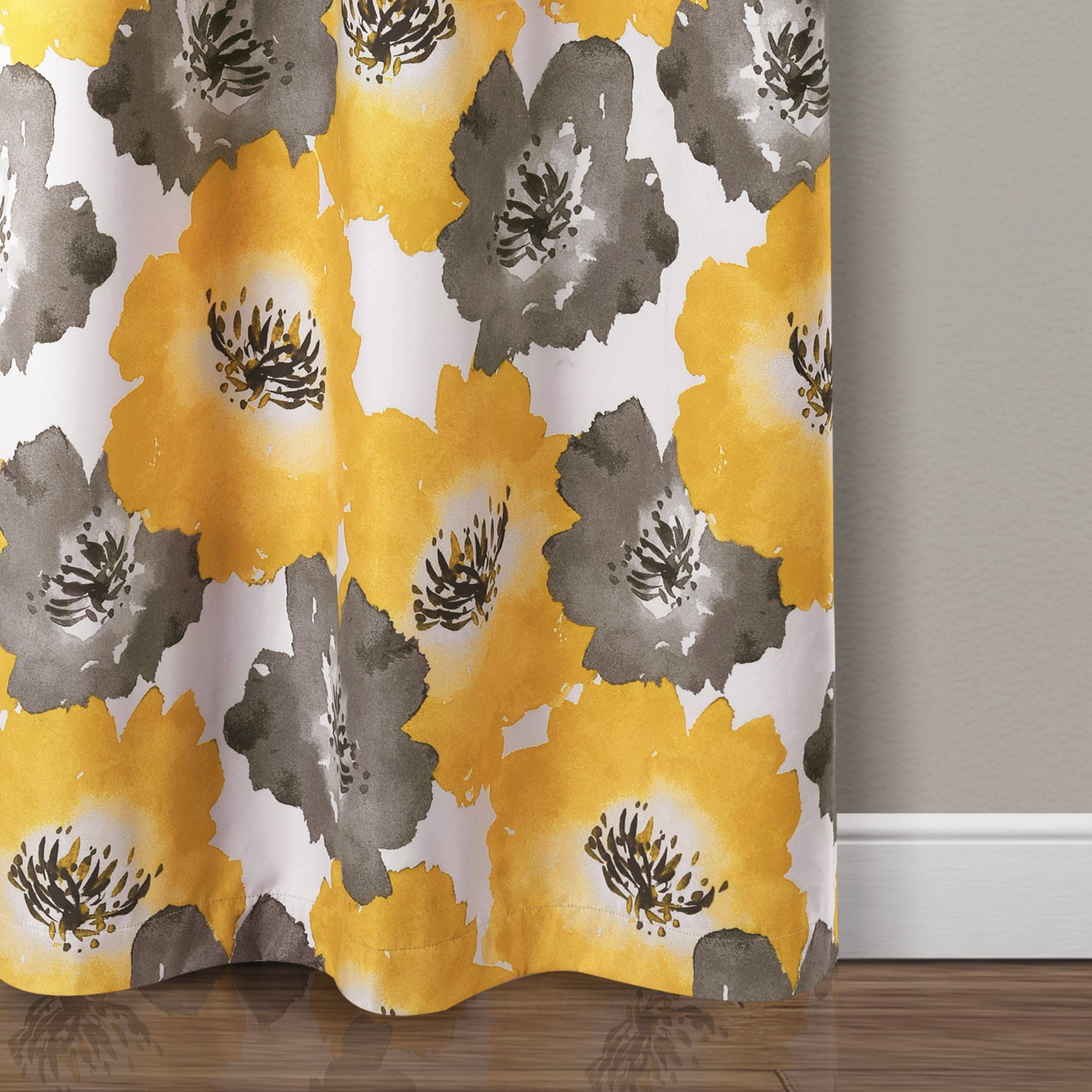 Julie Floral Insulated Blackout Curtains - Thermal Grommet Window Panels for Bedroom & Living Room - Energy Efficient, Noise Reducing, Light Blocking Drapes for Home Decor