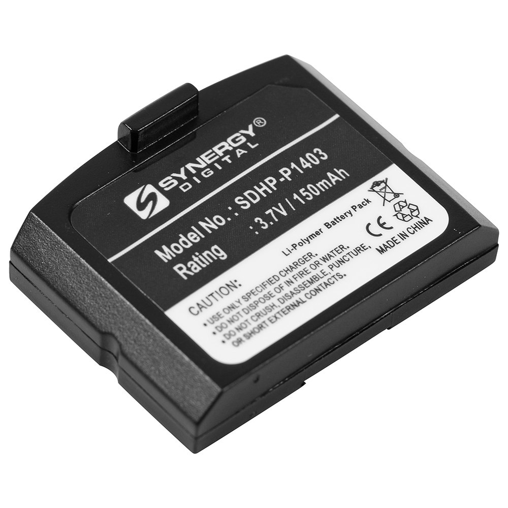 Synergy Digital Replacement Battery for Sennheiser HC-BA300 Headset - 3.7V Li-Polymer 150mAh - Long-Lasting Power for Wireless Headsets - Perfect for Office Calls, Gaming & Music Streaming