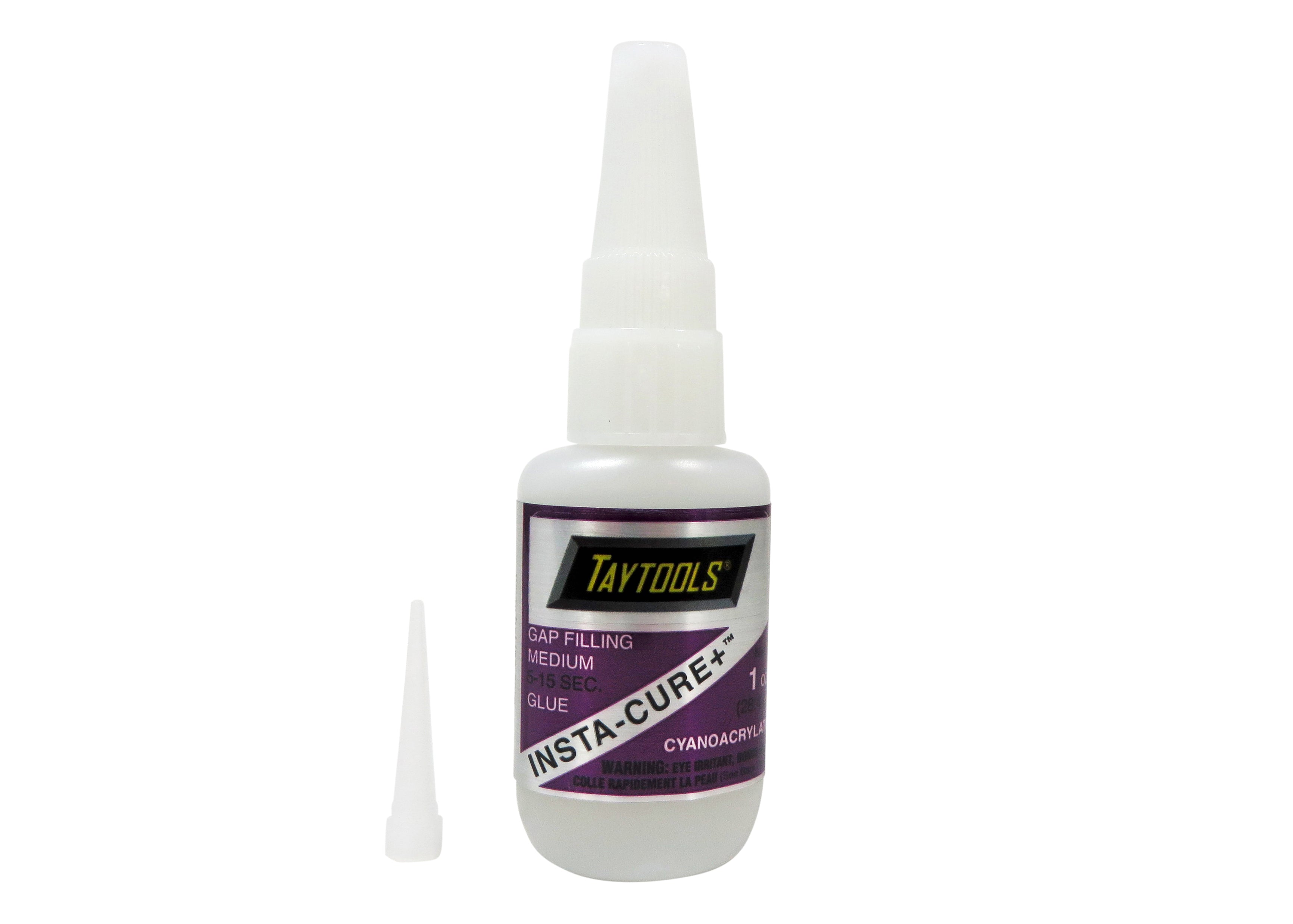Bob Smith Industries INSTA CURE+™ Gap Filling Super Glue - 1 oz Fast Drying Cyanoacrylate Adhesive for Wood, Metal, Plastic - Perfect for Crafts, Repairs & DIY Projects