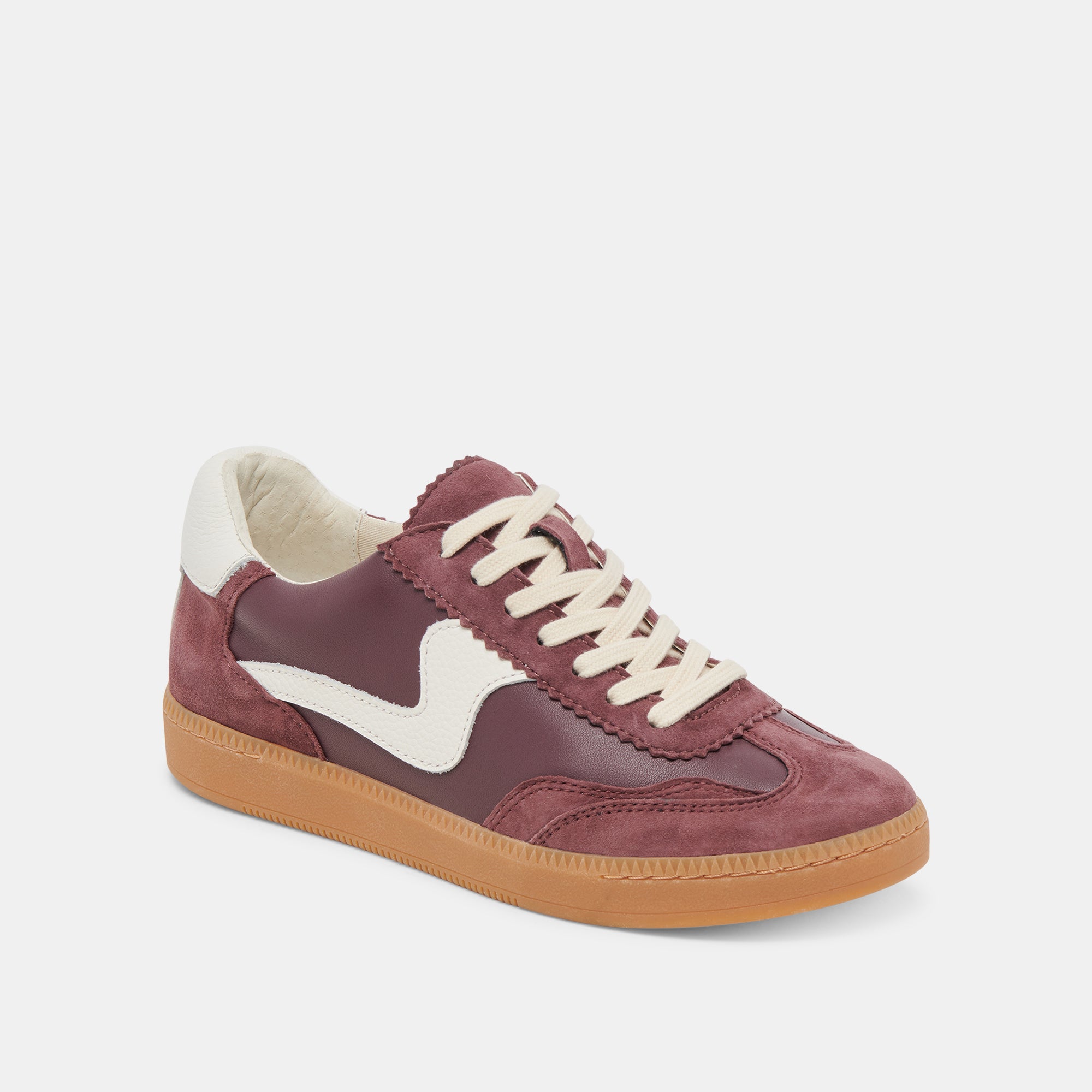 Notice Sneakers - Premium Cranberry Suede Casual Shoes for Men & Women | Comfortable Walking & Fashion Streetwear