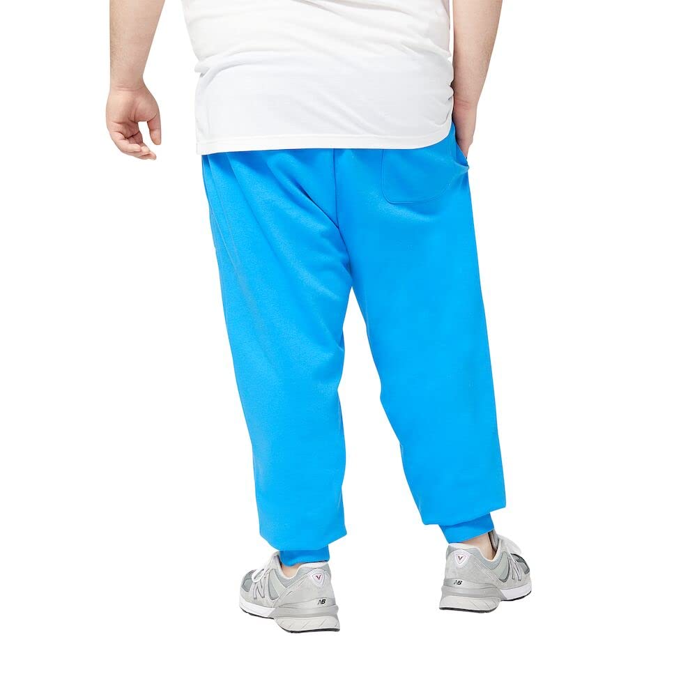 New Balance Men's NB Essentials Stacked Logo Sweatpants - Comfortable Joggers for Casual Wear, Gym & Lounge