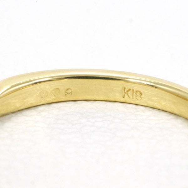 18K Yellow Gold Diamond Ring for Women - Elegant Solitaire Engagement & Wedding Band - Perfect for Proposals, Anniversaries, and Special Occasions