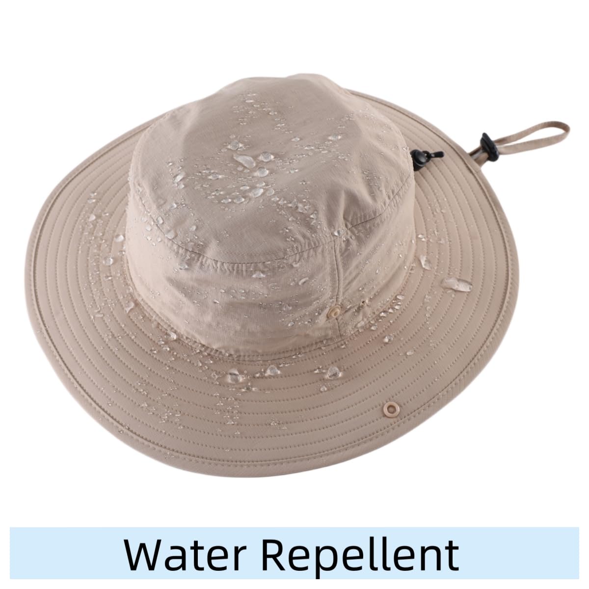 UV Protection Safari Hat for Men & Women - UPF50+ Outdoor Sun Hat for Fishing, Hiking & Gardening