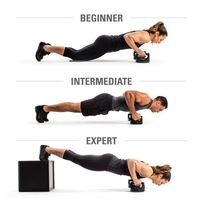 Harbinger Push Up Pro - Professional Push Up Bars for Home & Gym Workouts - Perfect for Strength Training, Calisthenics & Fitness Routines