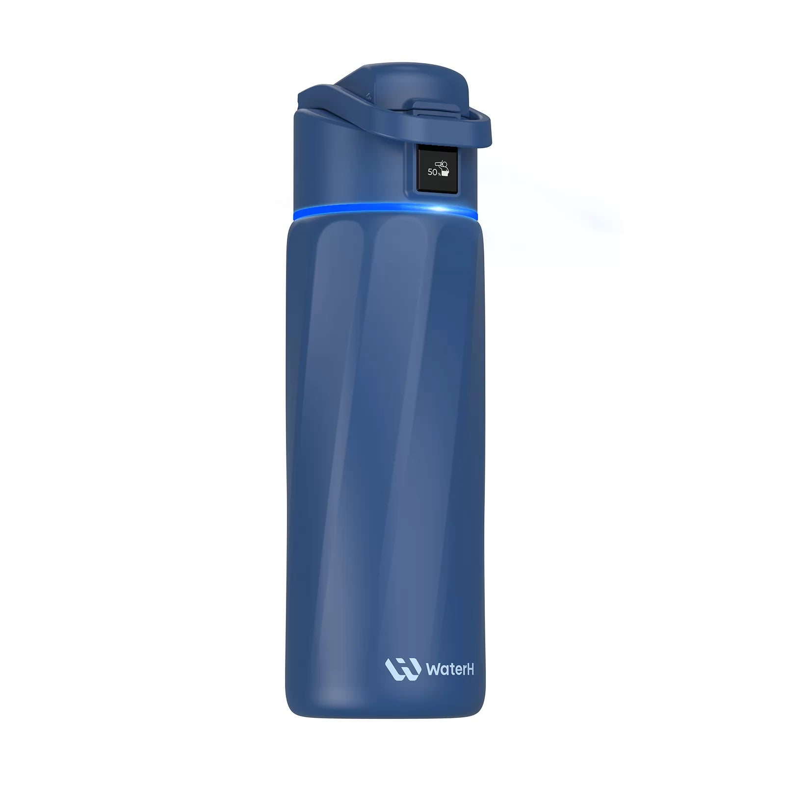 WaterH Smart Water Bottle 24oz with Hydration Tracking & App Sync - Leak Proof, BPA Free Stainless Steel Bottle for Gym, Hiking & Daily Hydration | Official Store