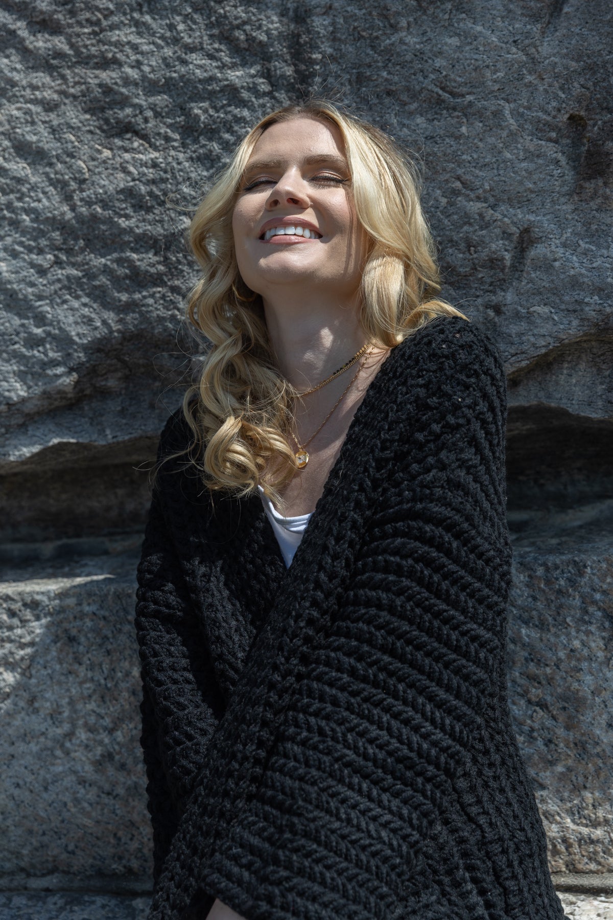 Women's Long Sleeve Kimono Cable Knit Cardigan Sweater - Cozy Fall Winter Wrap for Casual Outfits & Layering