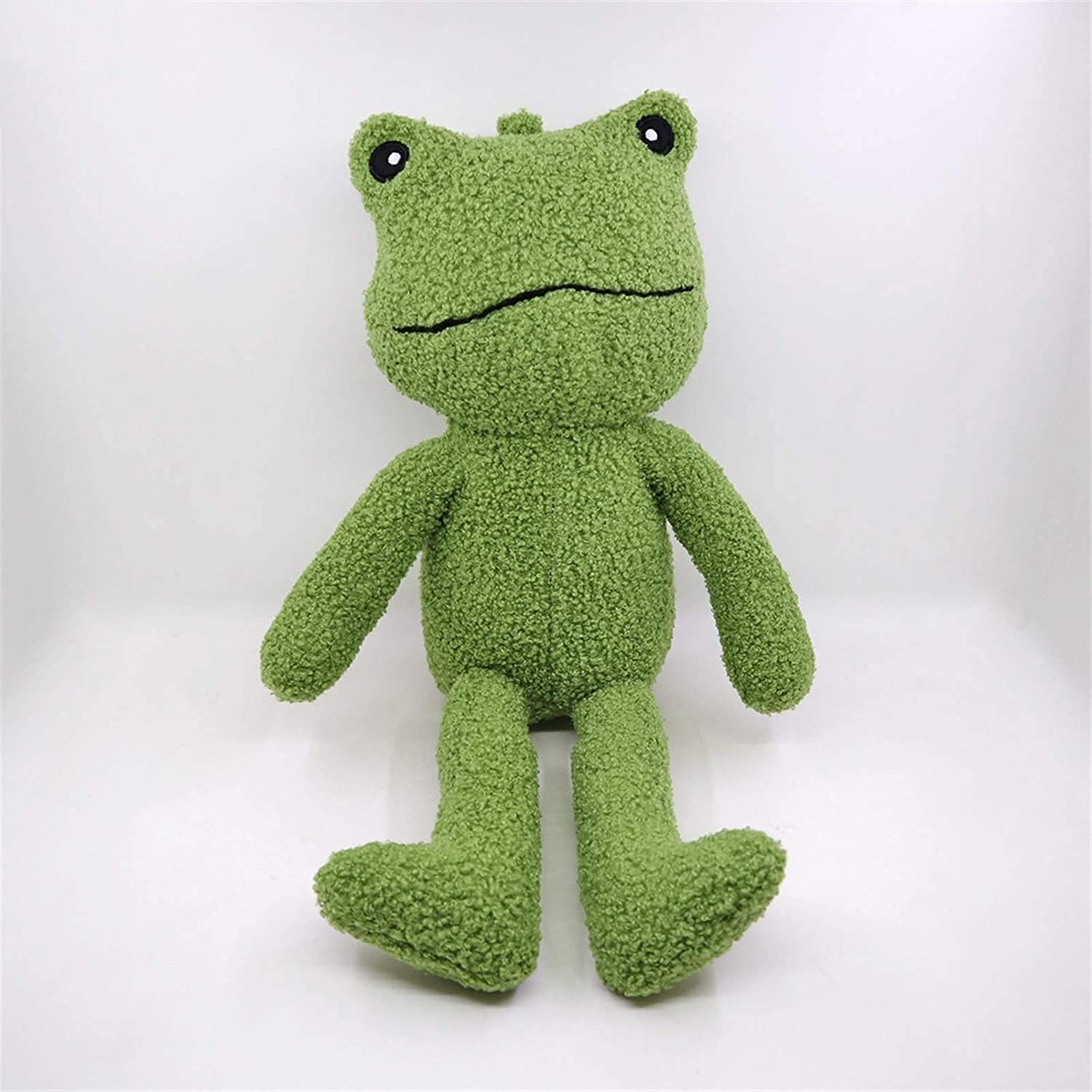 Cute Frog Plush Backpack - Archile Shoulder Bag Stuffed Animal Toy for Kids & Girls, Soft Plush Doll Purse Wallet Pouch (40cm) - Perfect for Birthday Gifts, School, Travel & Playtime