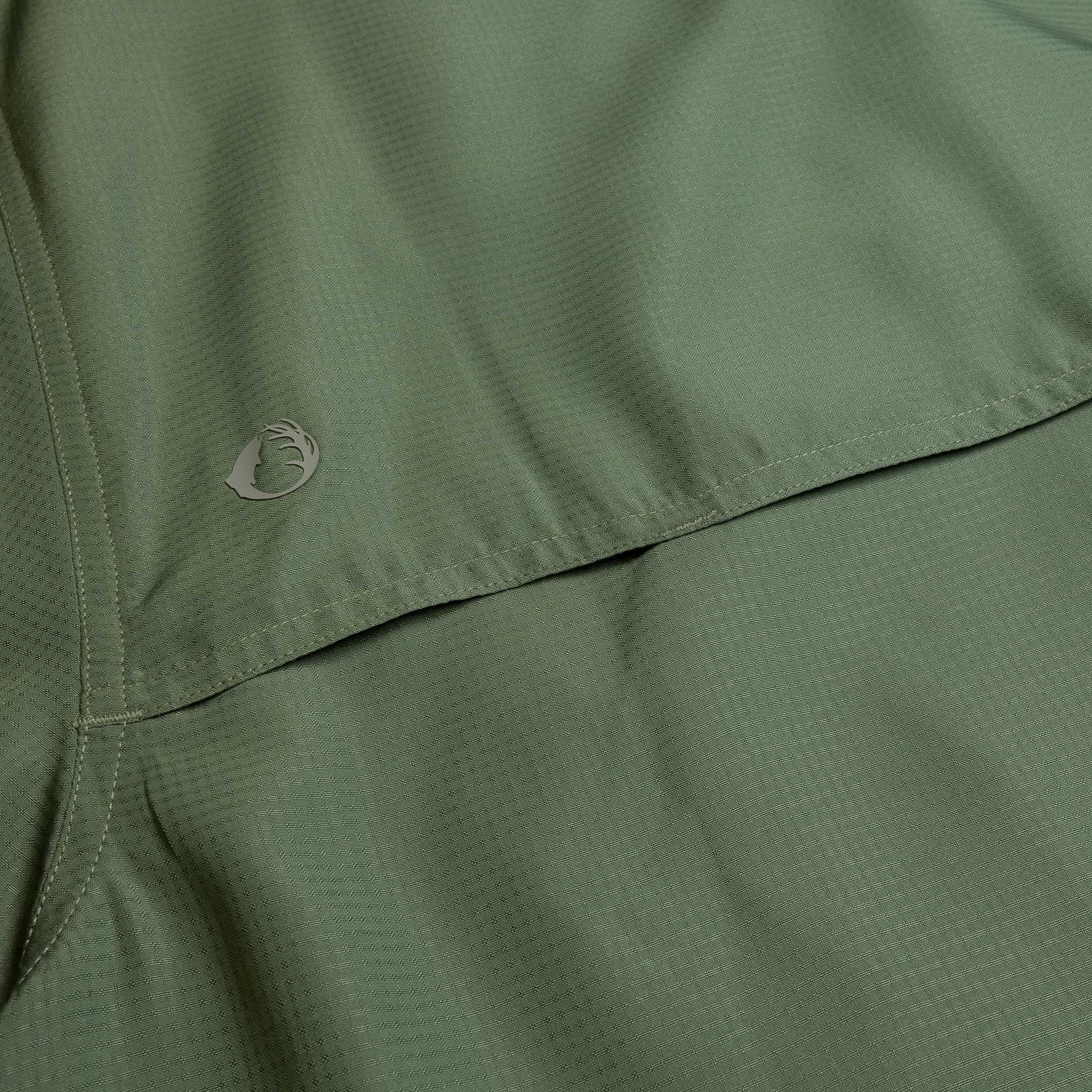 Men's Quick-Dry Fishing Shirt - Breathable Polyester Short Sleeve Outdoor Shirt for Hiking, Camping & Summer Activities | American Outdoorsman Collection