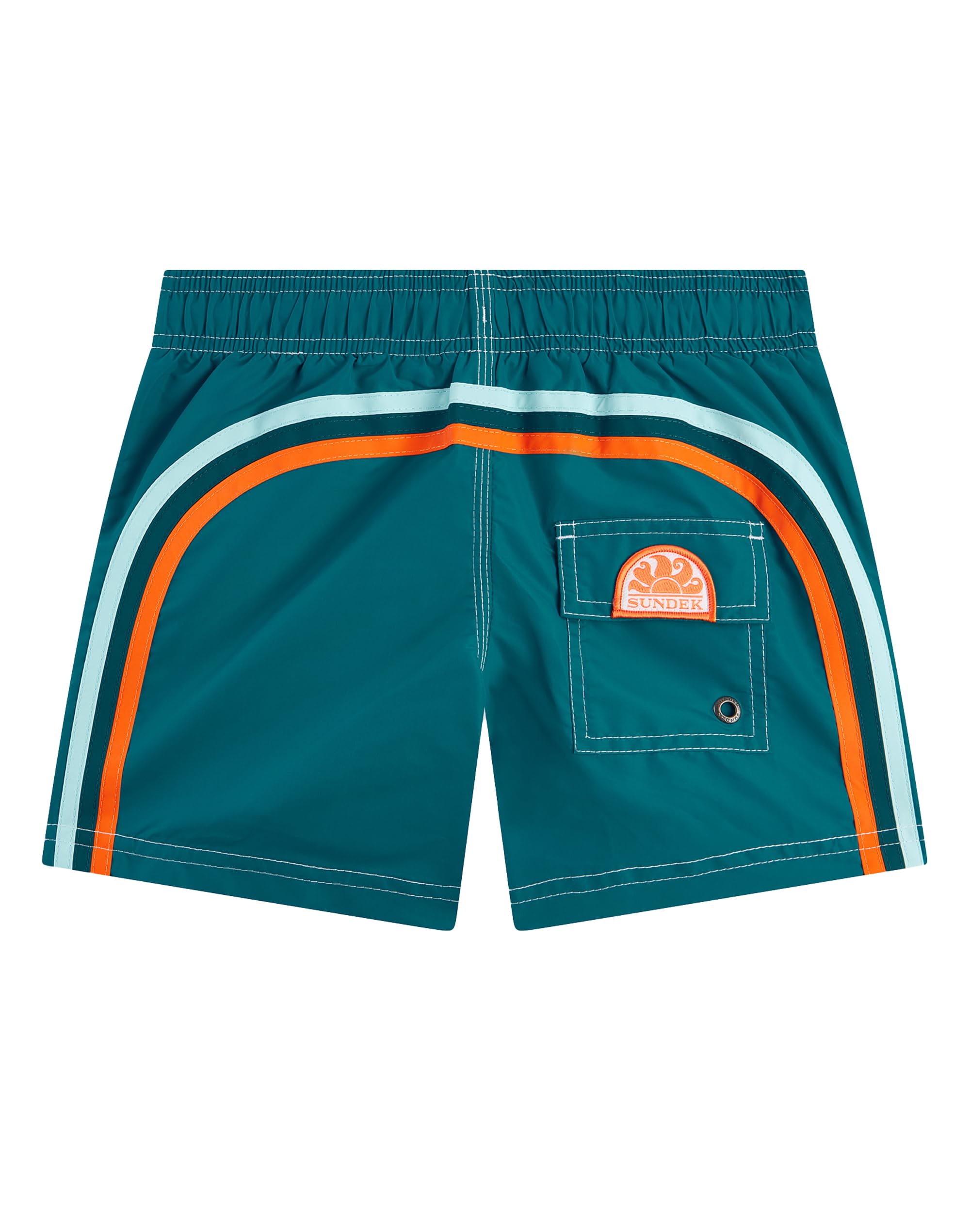 **Boys' Quick-Dry Swim Trunks with Elastic Waistband - UPF 50+ Sun Protection - Perfect for Beach, Pool & Water Sports (Sized by Age)**