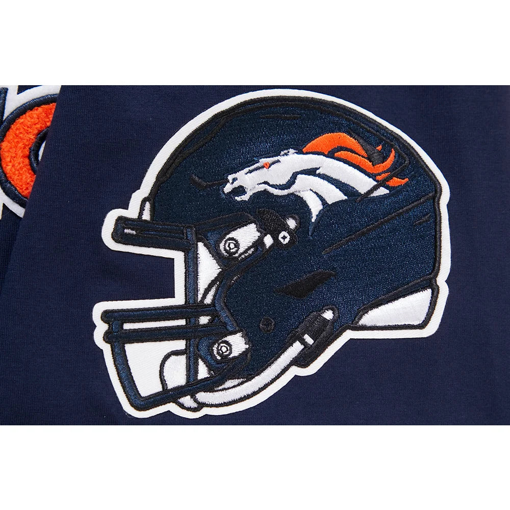 Denver Broncos Men's Classic Chenille Tee Shirt - Pro Standard NFL Football Fan Jersey for Game Day & Casual Wear