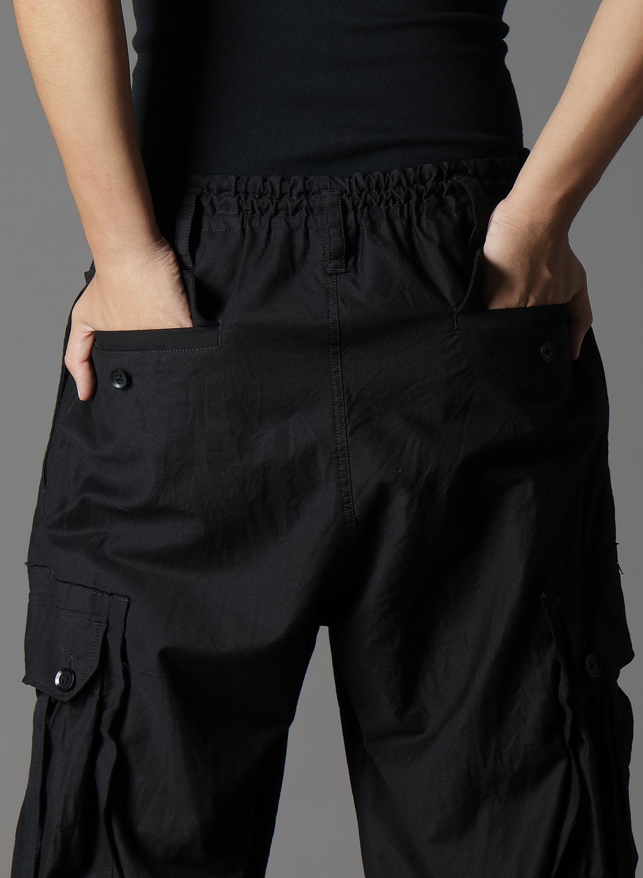 Premium Cotton Twill Cargo Pants with Ribbed Hem - Durable & Comfortable Workwear for Men & Women | Perfect for Outdoor Activities, Hiking & Casual Wear