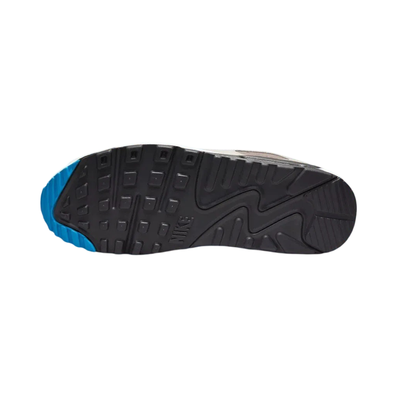 Nike Air Max 90 Running Shoes - Men's Malt Blue Slate Black Taupe Haze Sneakers for Casual Wear, Gym & Street Fashion