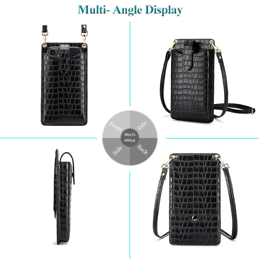 Stylish Peacocktion Small Crossbody Bags for Women - Trendy Cell Phone Purse with Adjustable Shoulder Strap | Perfect for Everyday Use, Travel & Shopping