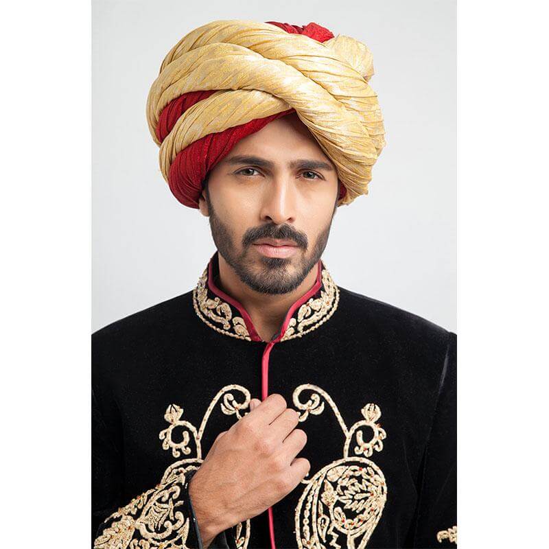 Jet Black Velvet Sherwani for Men - Slim Fit Indian Wedding Suit | Perfect for Groom, Groomsmen & Special Occasions
