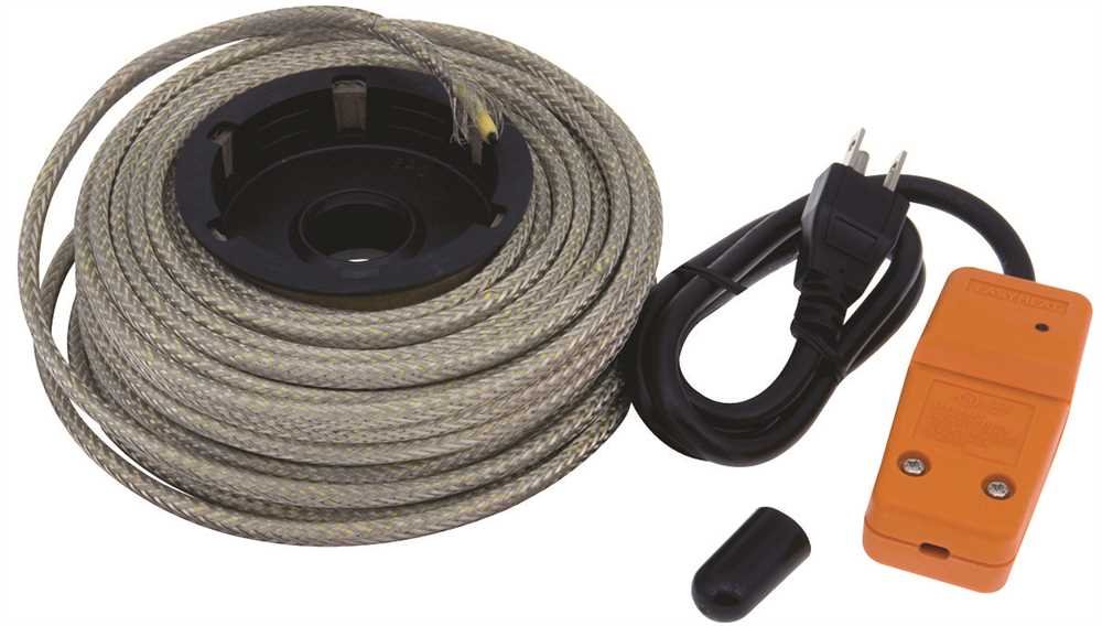 Easy Heat NPRO-50 50-Foot Reel Heat Cable Kit for Roof & Gutter De-Icing - 1