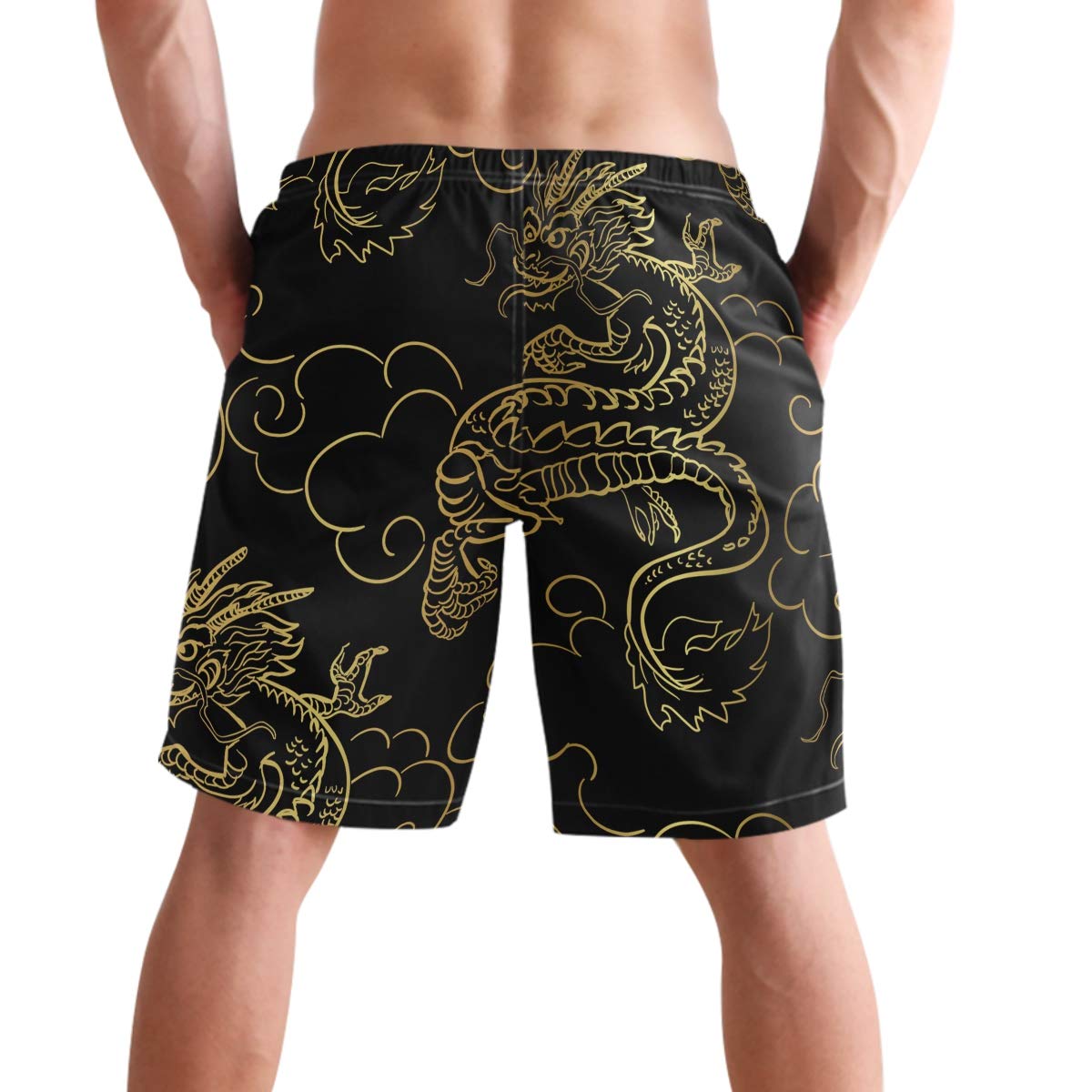 Visesunny Men's Quick Dry Swim Shorts - Lightweight Beach Board Shorts for Swimming, Running & Sports with Mesh Lining | Perfect for Pool, Surfing & Summer Vacation