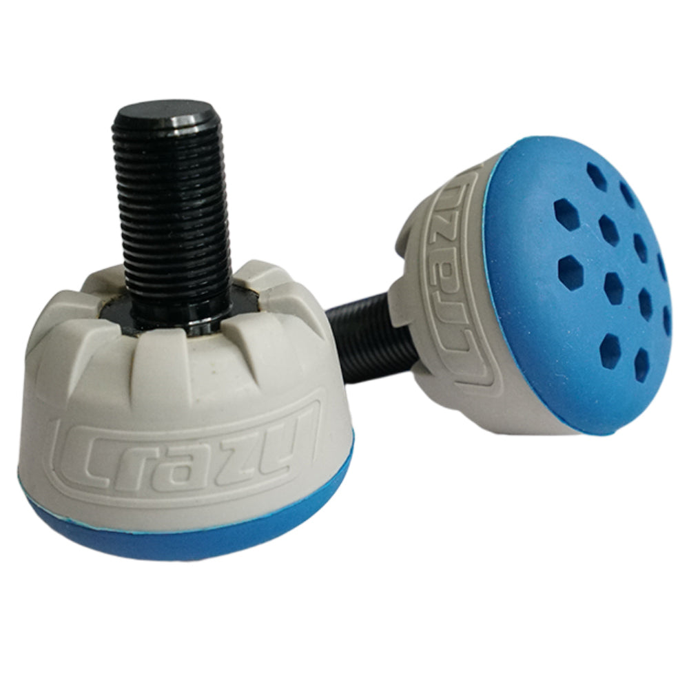 Crazy Elev8 Super Toe Stops - Premium Roller Skate Toe Guards for Derby & Artistic Skating - Durable Protection for Indoor & Outdoor Use