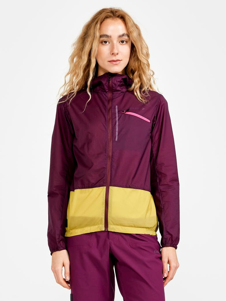 Women's ADV Gravel Wind Jacket - Lightweight Waterproof Cycling Jacket for Biking & Outdoor Adventures - Perfect for Mountain Biking, Commuting & Trail Riding