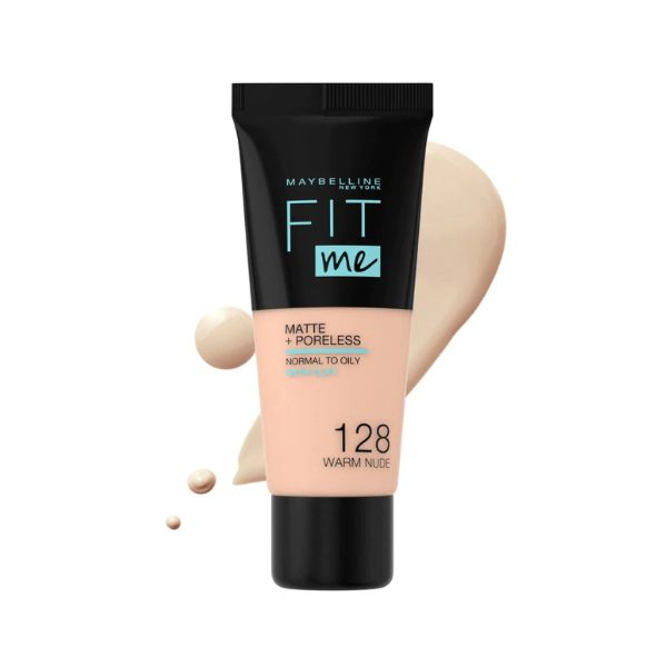 Fit Me Matte Poreless Liquid Foundation - Oil-Free Makeup for Normal to Oily Skin | Long-Lasting Coverage for Daily Wear & Special Occasions