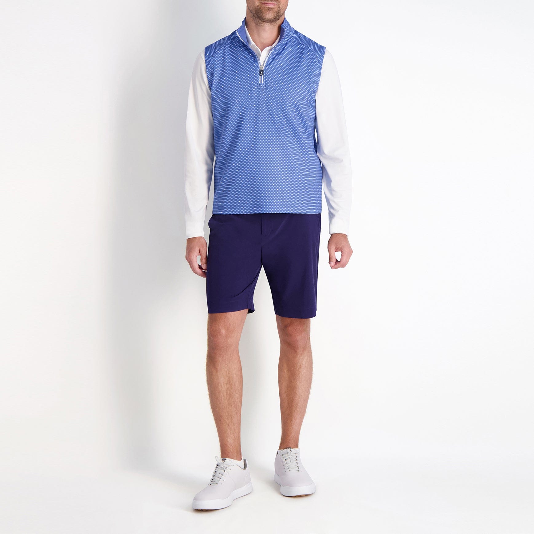 OSCAR 1/4 Zip Vest for Men - Lightweight Fleece Pullover with Zipper - Perfect for Hiking, Running & Outdoor Activities