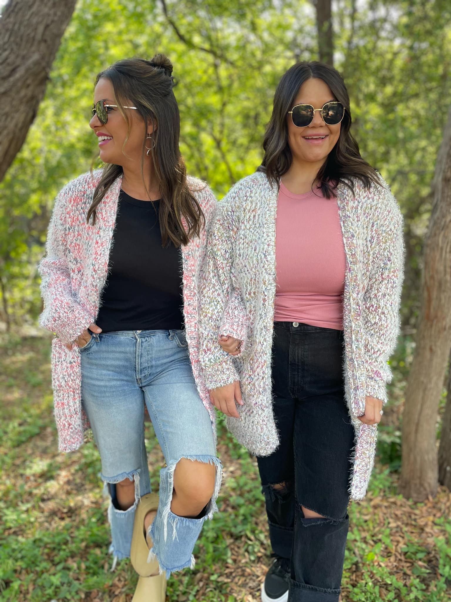 PREORDER: Bailey Cardigan for Women - Soft Knit Sweater in 2 Colors (Beige & Gray) | Perfect for Fall Layering & Cozy Winter Outfits