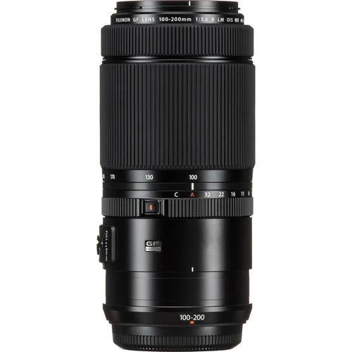 FUJIFILM GF 100-200mm f/5.6 R LM OIS WR Telephoto Zoom Lens for GFX Cameras - Professional Portrait, Landscape & Wildlife Photography