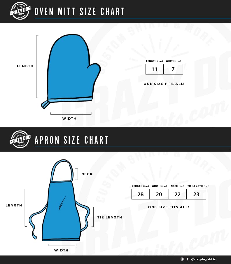 Funny Cat Lover Kitchen Apron & Oven Mitt Set - Cute Kitty Yarn Design for Baking, Cooking & Grilling - Perfect Gift for Animal Lovers