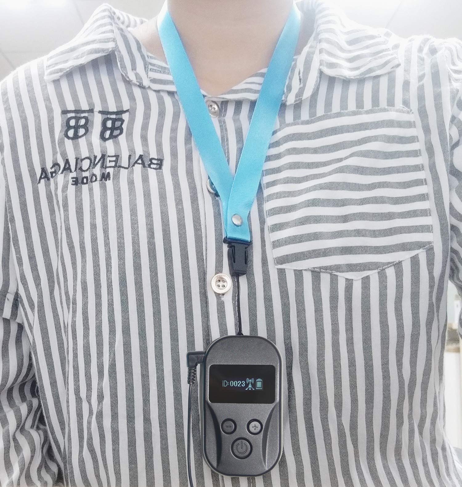 EXMAX 10 Pack Neck Lanyards for ATG-100T EX-100 EXD-101 Wireless Tour Guide Systems - Durable & Comfortable for Tour Guides