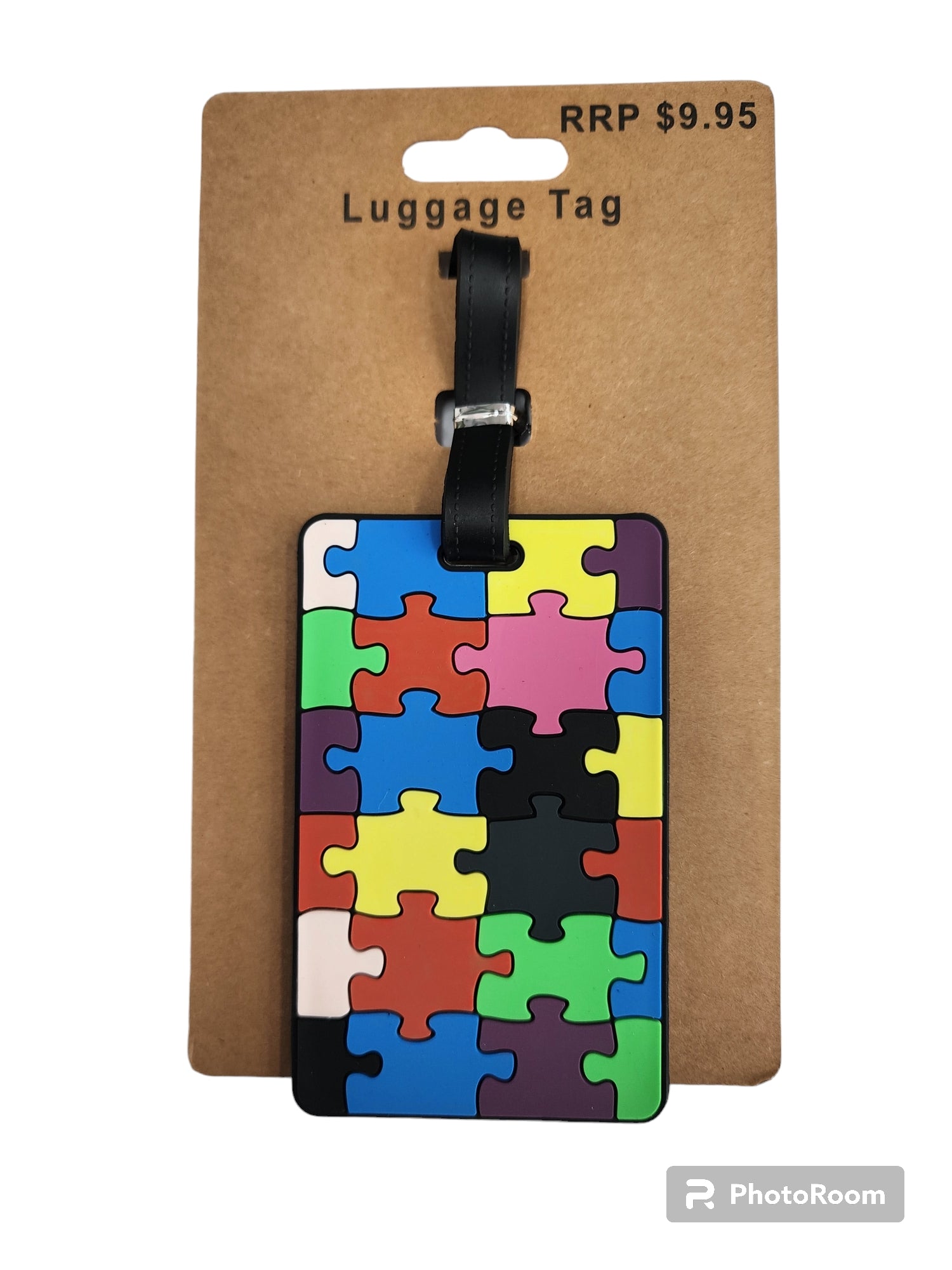 Comfort Travel Puzzle Bag Tag - Durable Multi-Purpose Luggage Tag for Suitcases & Backpacks - Perfect for Airports, Vacations & Business Trips