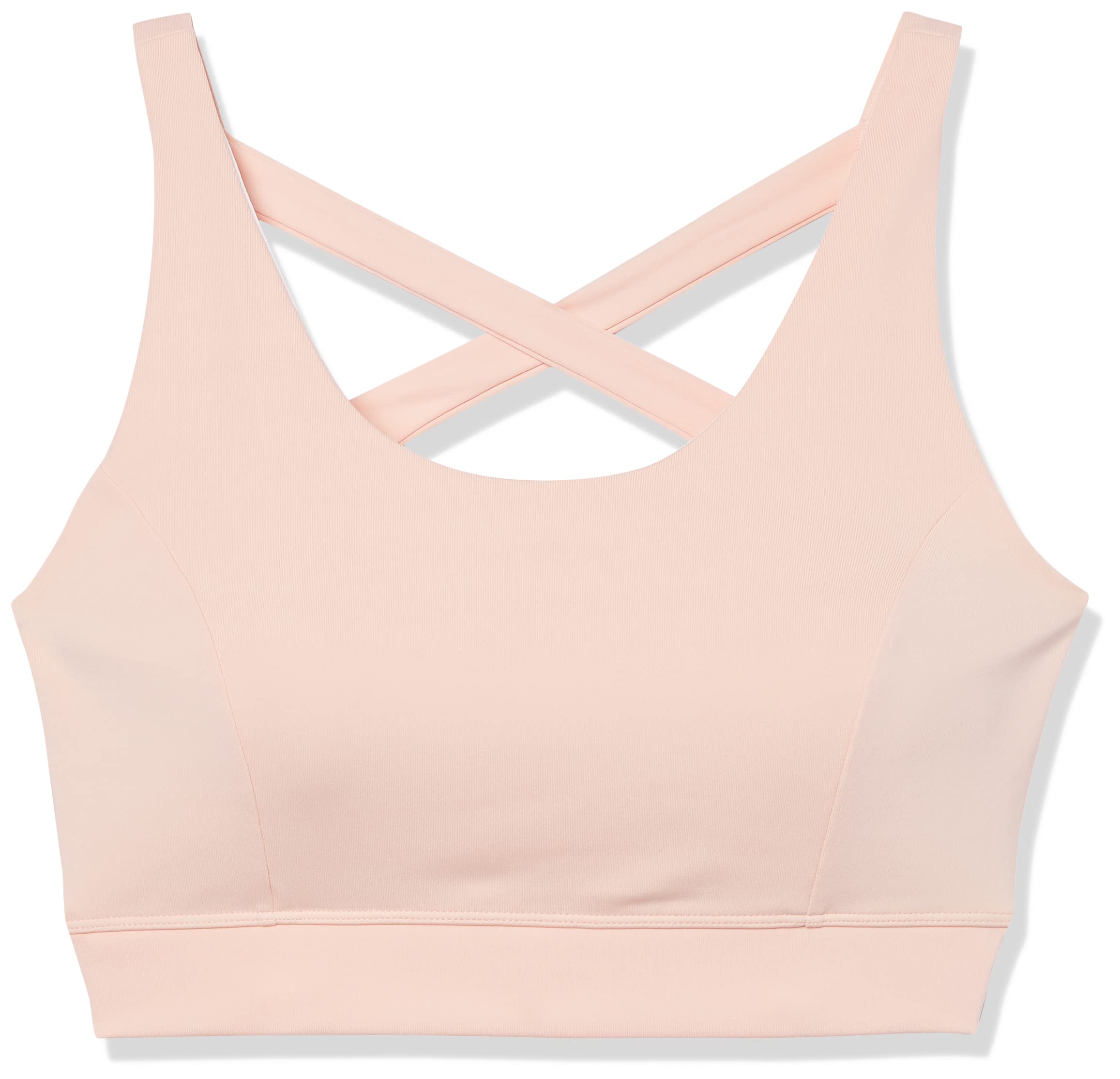 Amazon Essentials Women's Everyday Fitness Sports Bra - Breathable Workout Top for Yoga, Running & Gym - Comfortable Strappy Design for Active Lifestyles