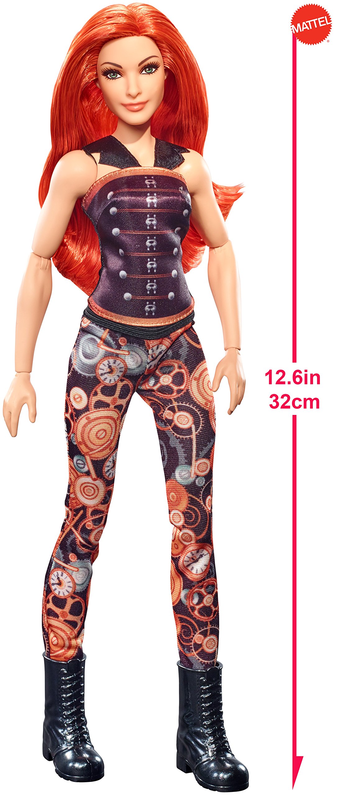 WWE Becky L. Doll - Wrestling Action Figure for Kids Play