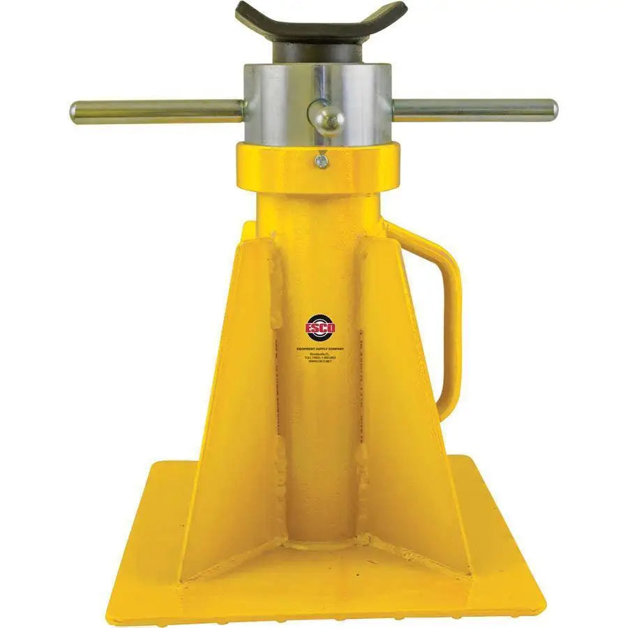 ESCO 20 Ton Heavy Duty Screw Jack Stand - Single Stand for Vehicle Lifting, Auto Repair, and Garage Safety - Ideal for Trucks, SUVs, and RVs