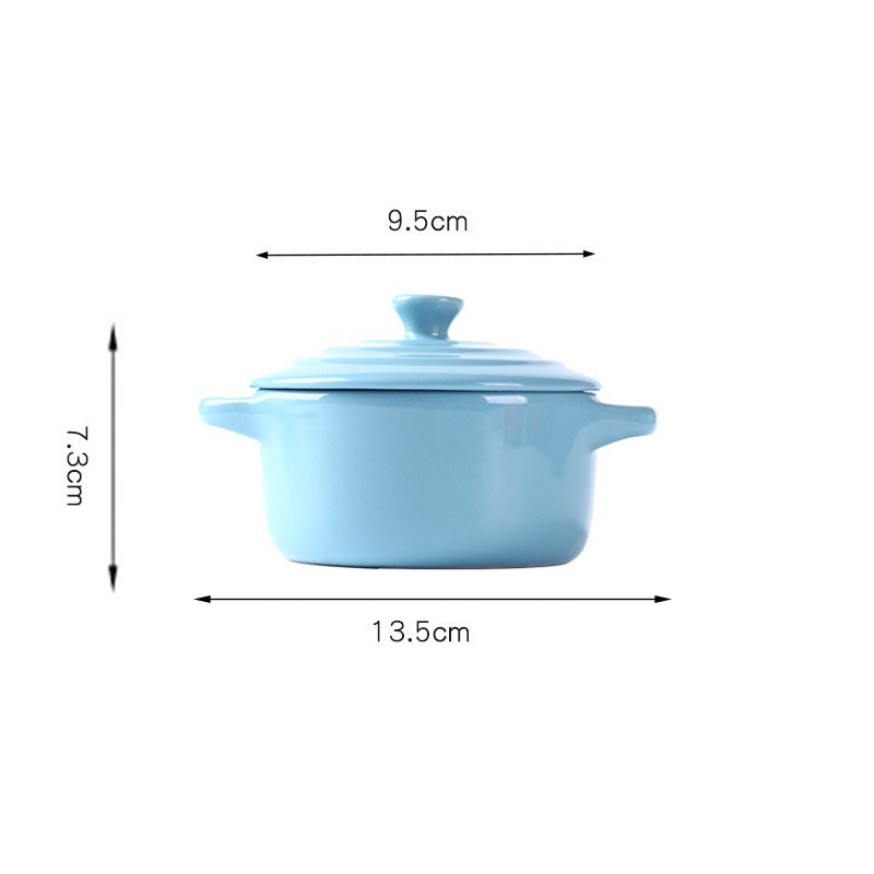 Kalours Mini Baking Pot with Lid - 50% Off Clearance Sale | Perfect for Cupcakes, Brownies & Small Batch Baking