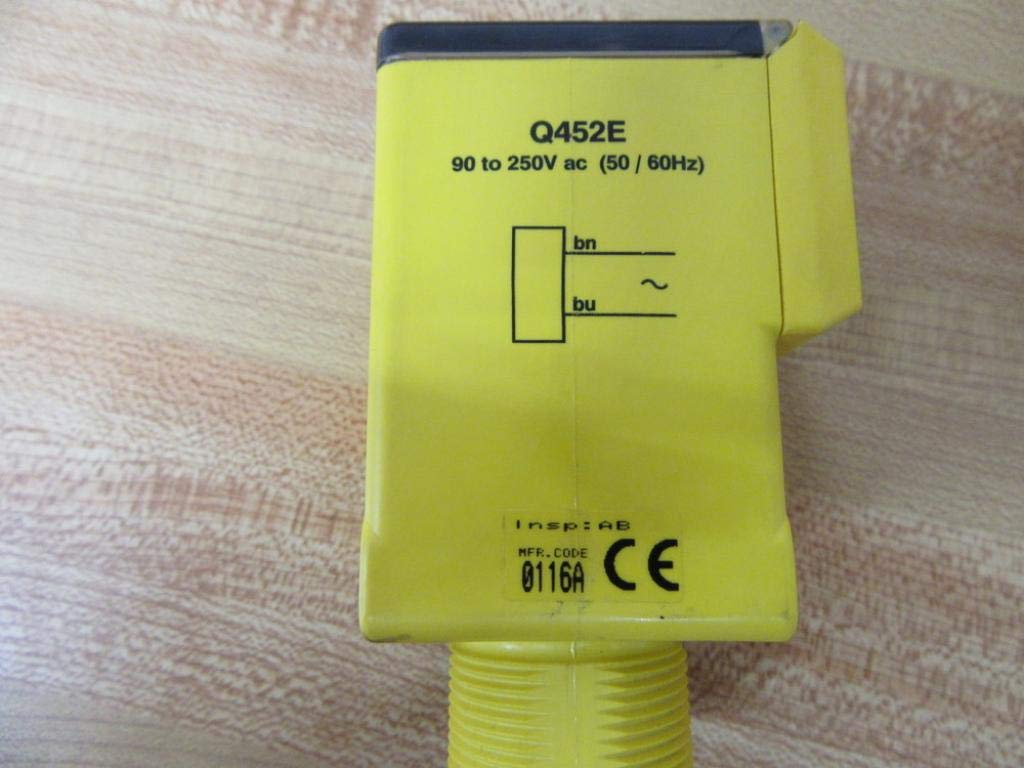 Banner Q452E Emitter 35442 - High Visibility LED Safety Light for Industrial Vehicles & Construction Equipment | Perfect for Forklifts, Cranes & Heavy Machinery