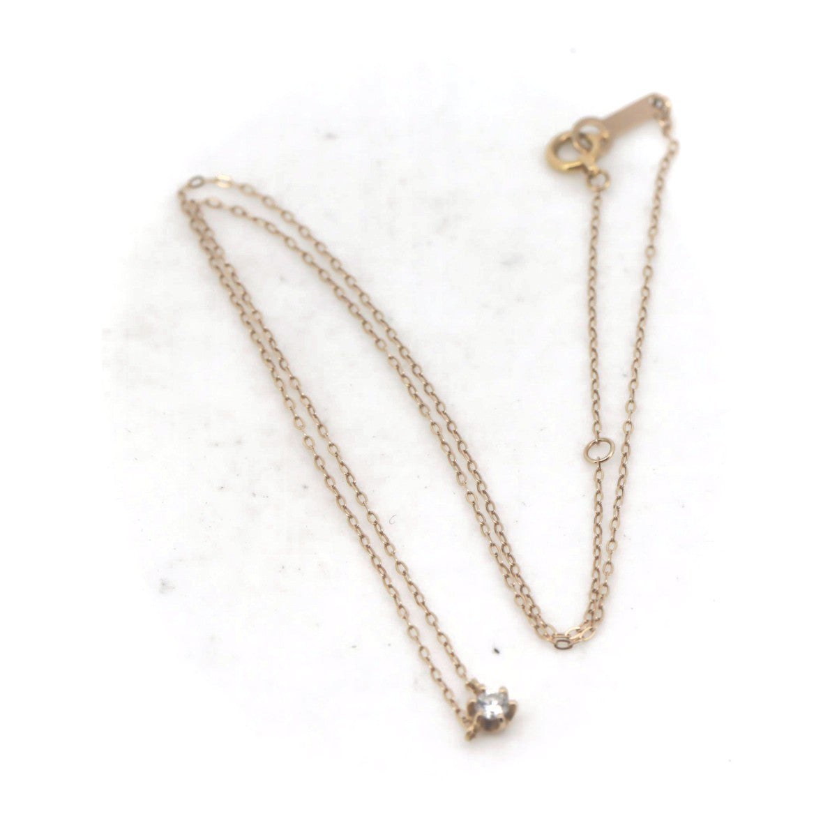 4℃ Diamond Au750 Necklace for Women - 18K White Gold Pendant Jewelry Gift for Anniversary, Valentine's Day & Special Occasions