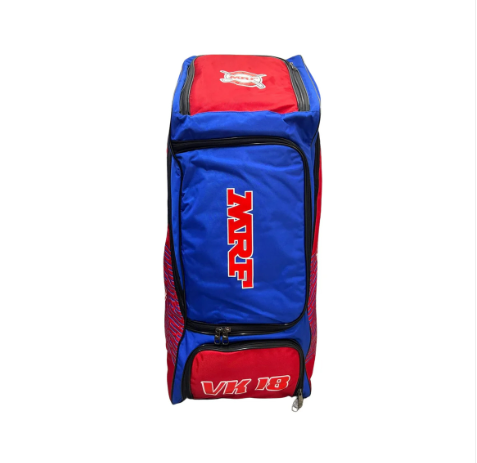 MRF VK 18 Senior T20 Edition Wheelie Cricket Kit Bag - Durable Cricket Equipment for Professional Players - Perfect for Matches, Practice & Travel